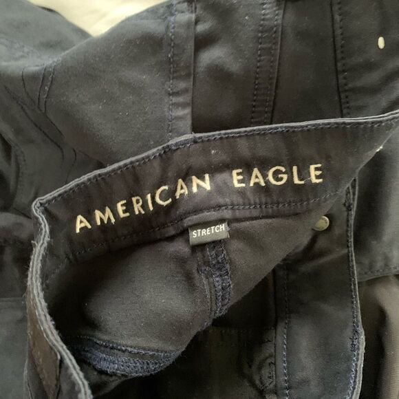 American Eagle Hi-Rise jegging black strech pants Womans size 4 - Picture 11 of 11